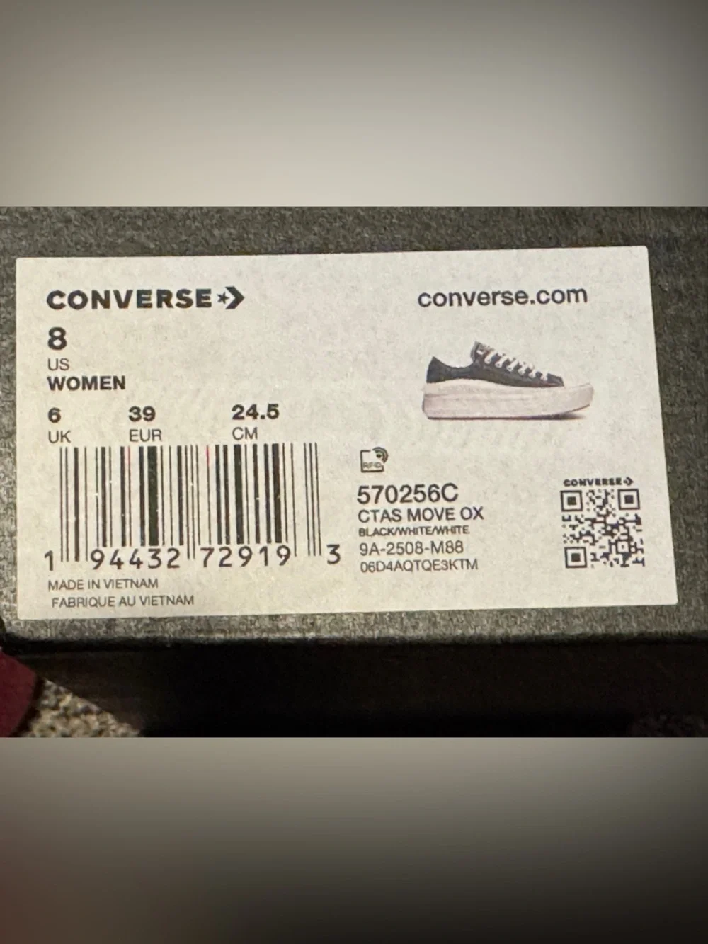 Chuck Taylor All Star Move Canvas Platform - Picture 5 of 6